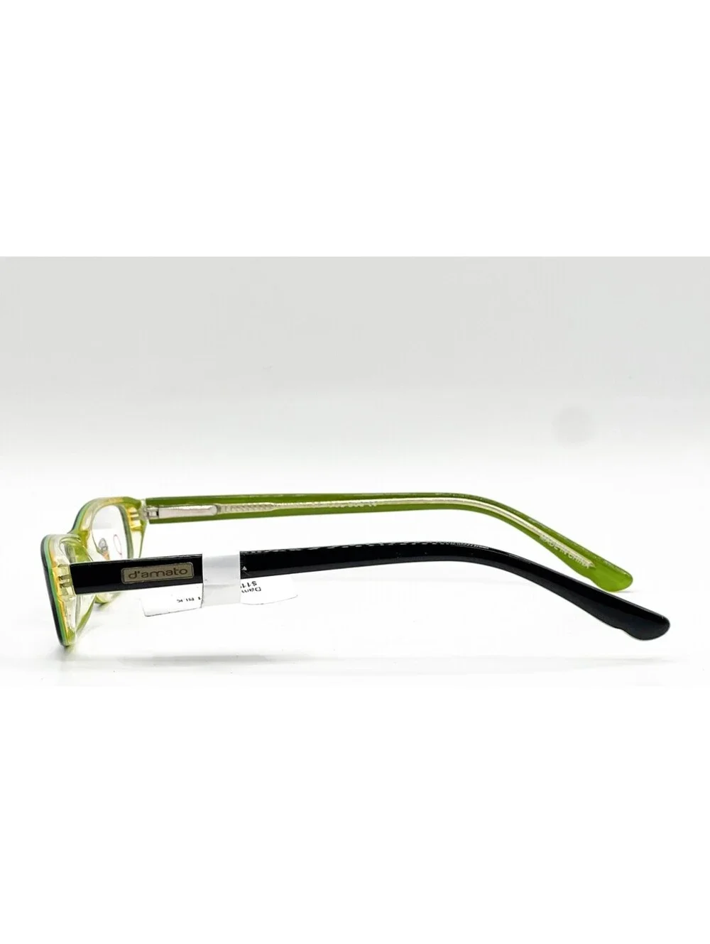 D'Amato Eyewear Dk221 Black Authentic Eyeglasses 45-15-130